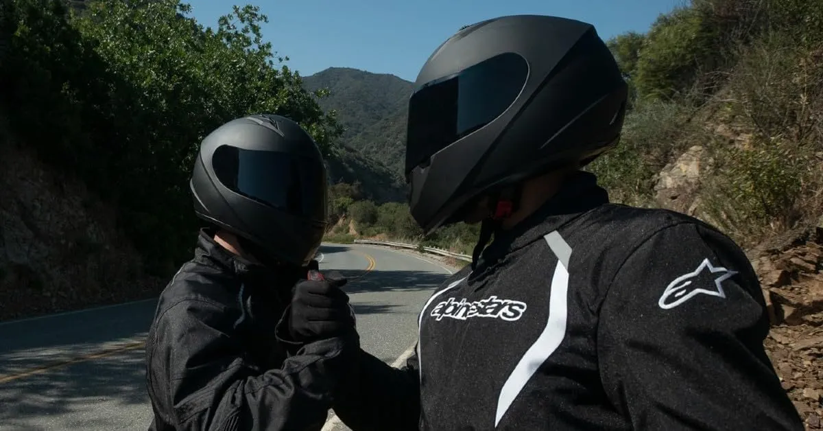 GLX GX11 Compact Motorcycle Helmet - Matte Black, Medium - Full Face w/ Tinted Visor, DOT Approved
