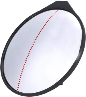 Golf Practice Mirror, 360 Degrees Golf Putting Alignment Mirror Convex Reflective Golf Swing Mirror Wide Angle Golf Training Aid for Golf Corrective Action