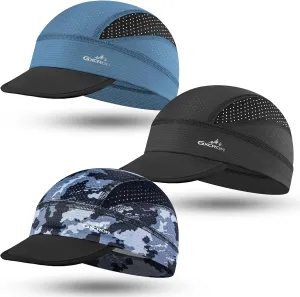 GXCROR Cooling Skull Cap for Men Women Lightweight Breathable Helmet Liner UV Sun Shield for Summer Motorcycle Cycling