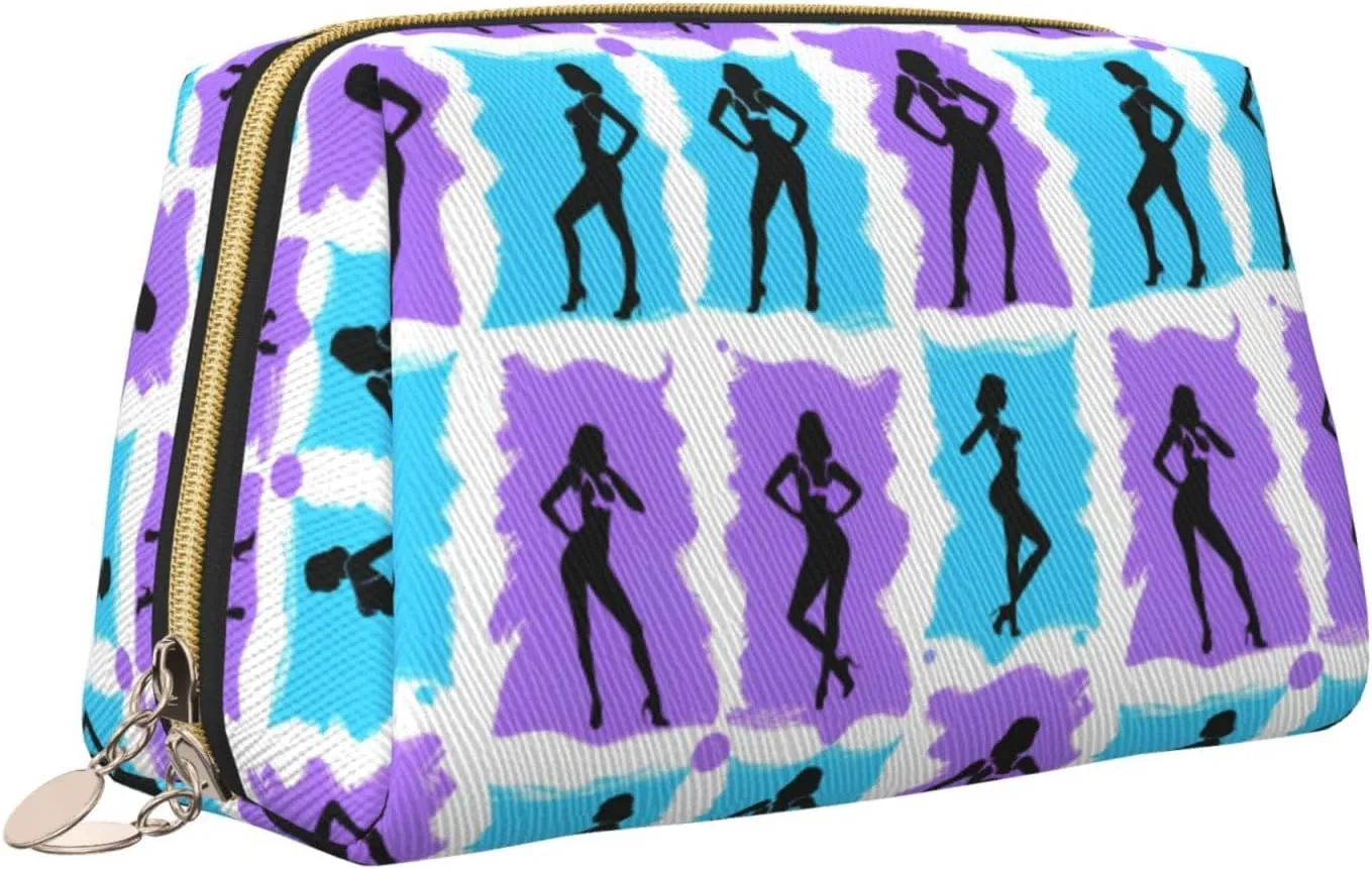 Gymnastics Game Toiletry Pouch, Travel-Friendly Makeup Organizer For Makeup Brushes, Lipsticks