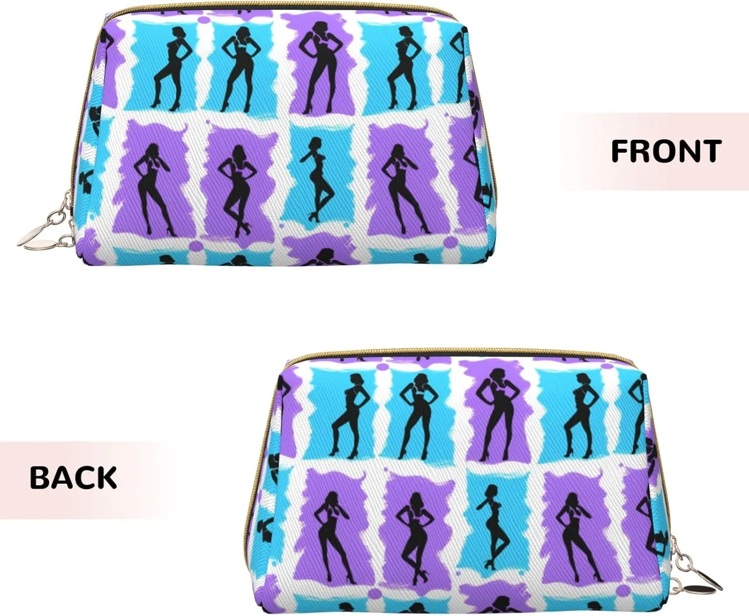 Gymnastics Game Toiletry Pouch, Travel-Friendly Makeup Organizer For Makeup Brushes, Lipsticks