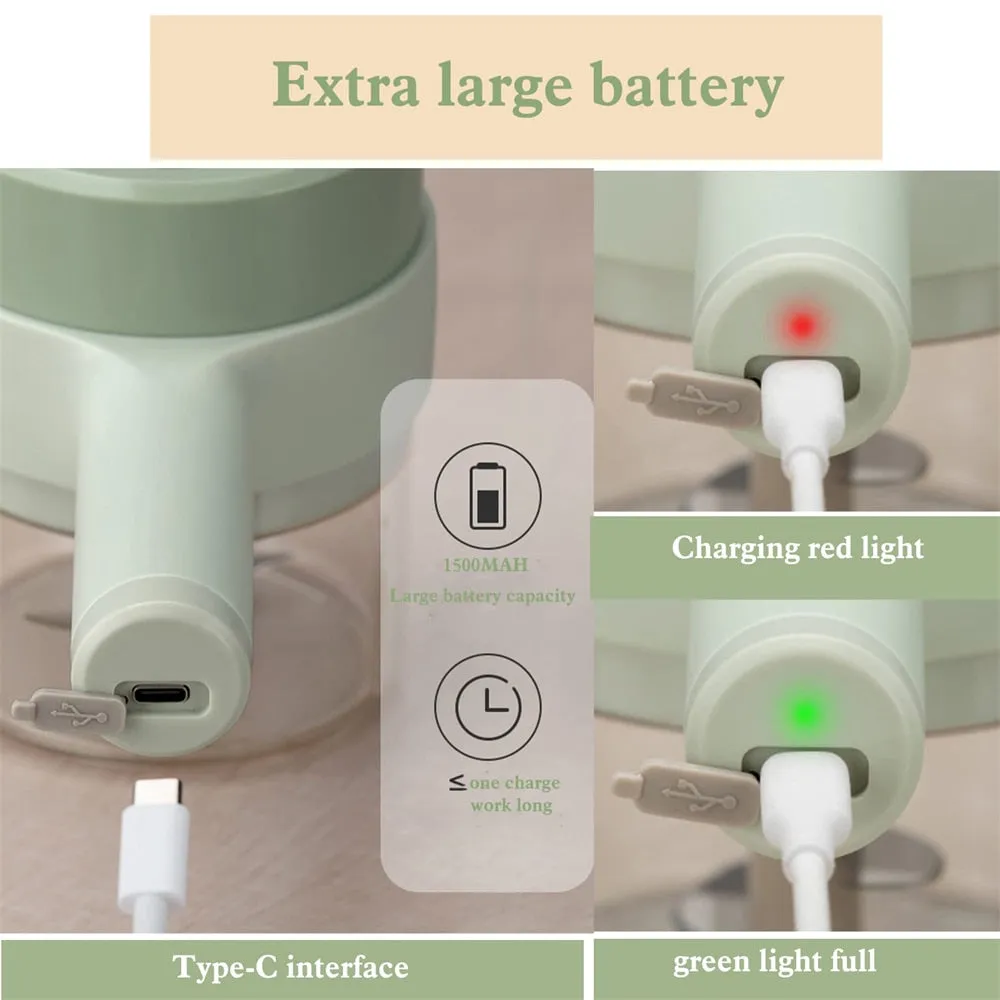 handheld electric vegetable cutter