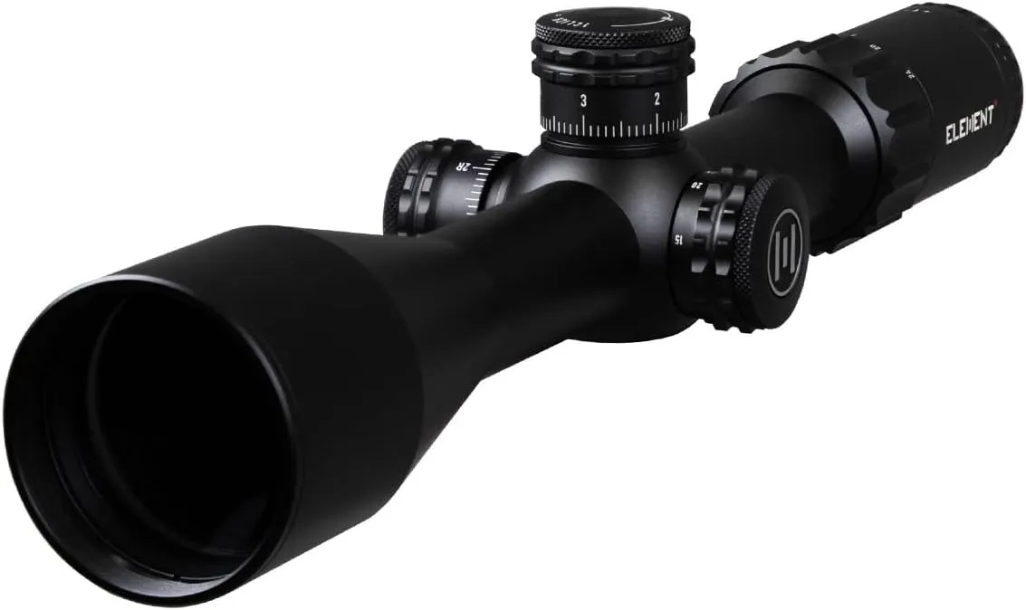 Helix 6-24x50 FFP, APR-1C MRAD Reticle, 30mm Tube, Clear Glass