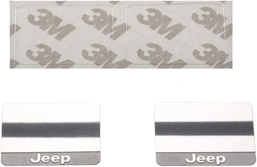 High-gloss Steel Reflective Rearview Mirror Lens Fit for AXIAL SCX6 Wrangler RC Car