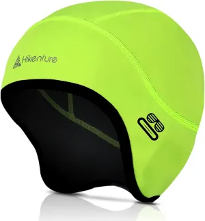 Hikenture Skull Cap Helmet Liner with Glasses Holes, Winter Thermal Cycling Cap for Men & Women, Cycling Hat Beanie