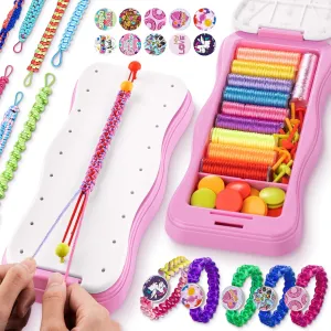 Hollyhi Friendship Kit for Girls - DIY Arts & Crafts Toys for Ages 8 9 10 11 12 13 14 Year Old Girls Boys Kids Birthday Christmas Gifts - 10 Stickers - Beige