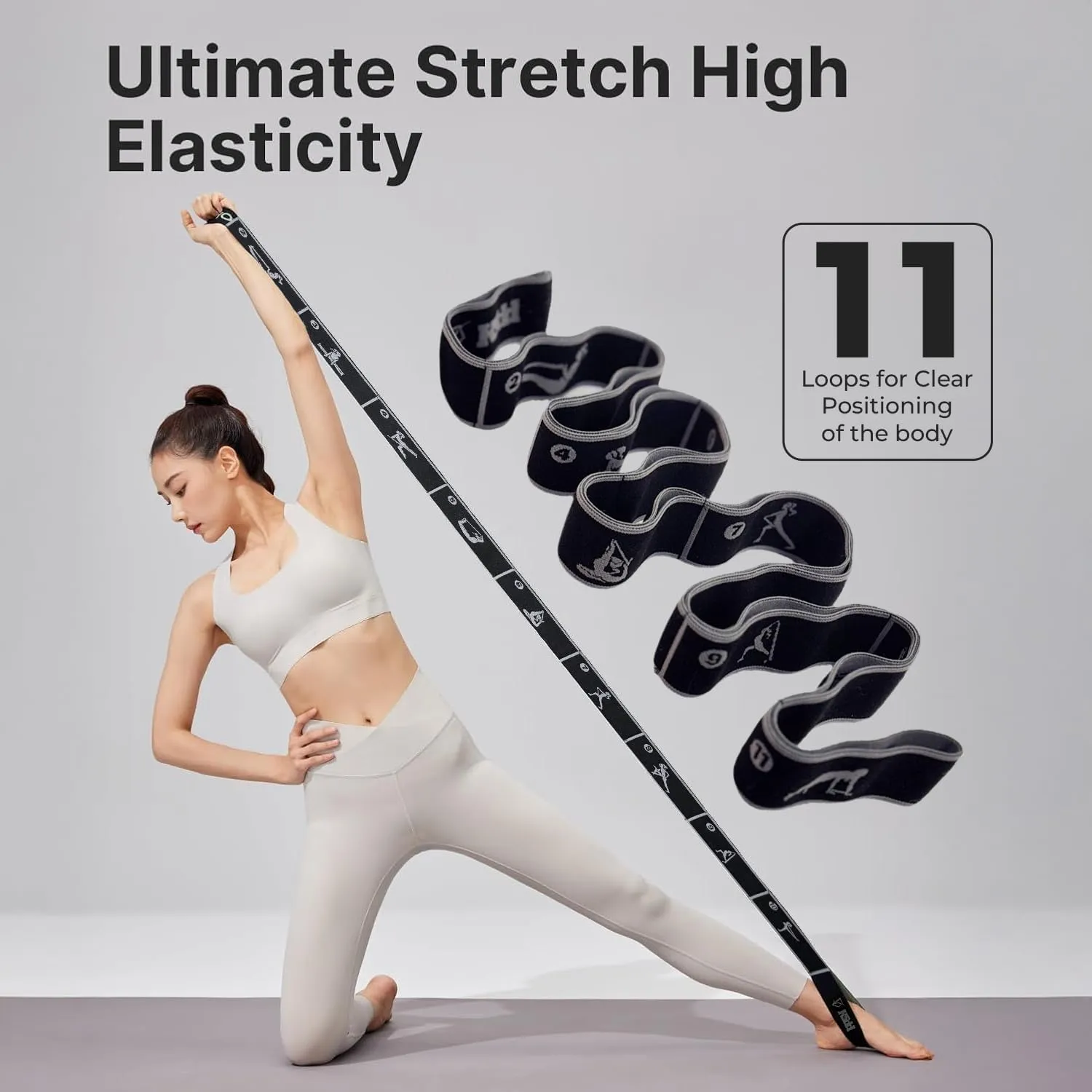 Home Suspension Training Kit & Workout Gloves – Fabric Resistance Band, Kinesiology Tape, Weightlifting Gloves, Jump Rope – Portable Workout Equipment for Strength Training & Fitness