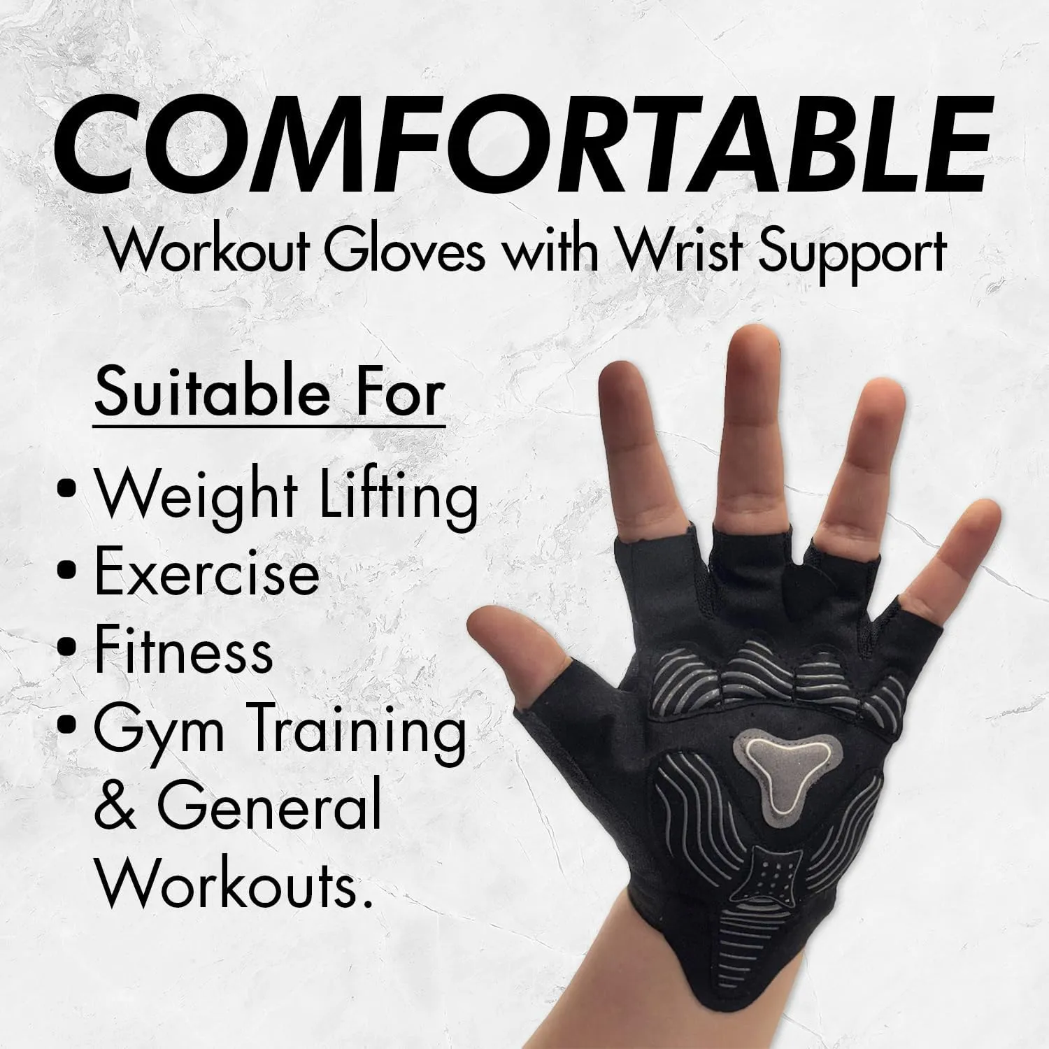 Home Suspension Training Kit & Workout Gloves – Fabric Resistance Band, Kinesiology Tape, Weightlifting Gloves, Jump Rope – Portable Workout Equipment for Strength Training & Fitness
