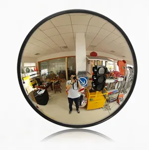 Indoor Surveillance Mirror Burglar Mirror, HD Acrylic Anti-Theft Mirror, Panoramic Safety Mirror Reflective Convex Mirrors, for Garage Store Blind Spot. (Outdoor 21cm / 8inch)