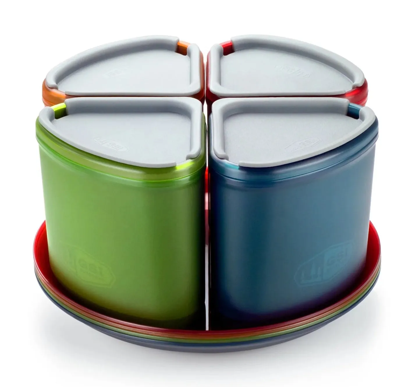 Infinity 4 Person Compact Tableset - Multicolor