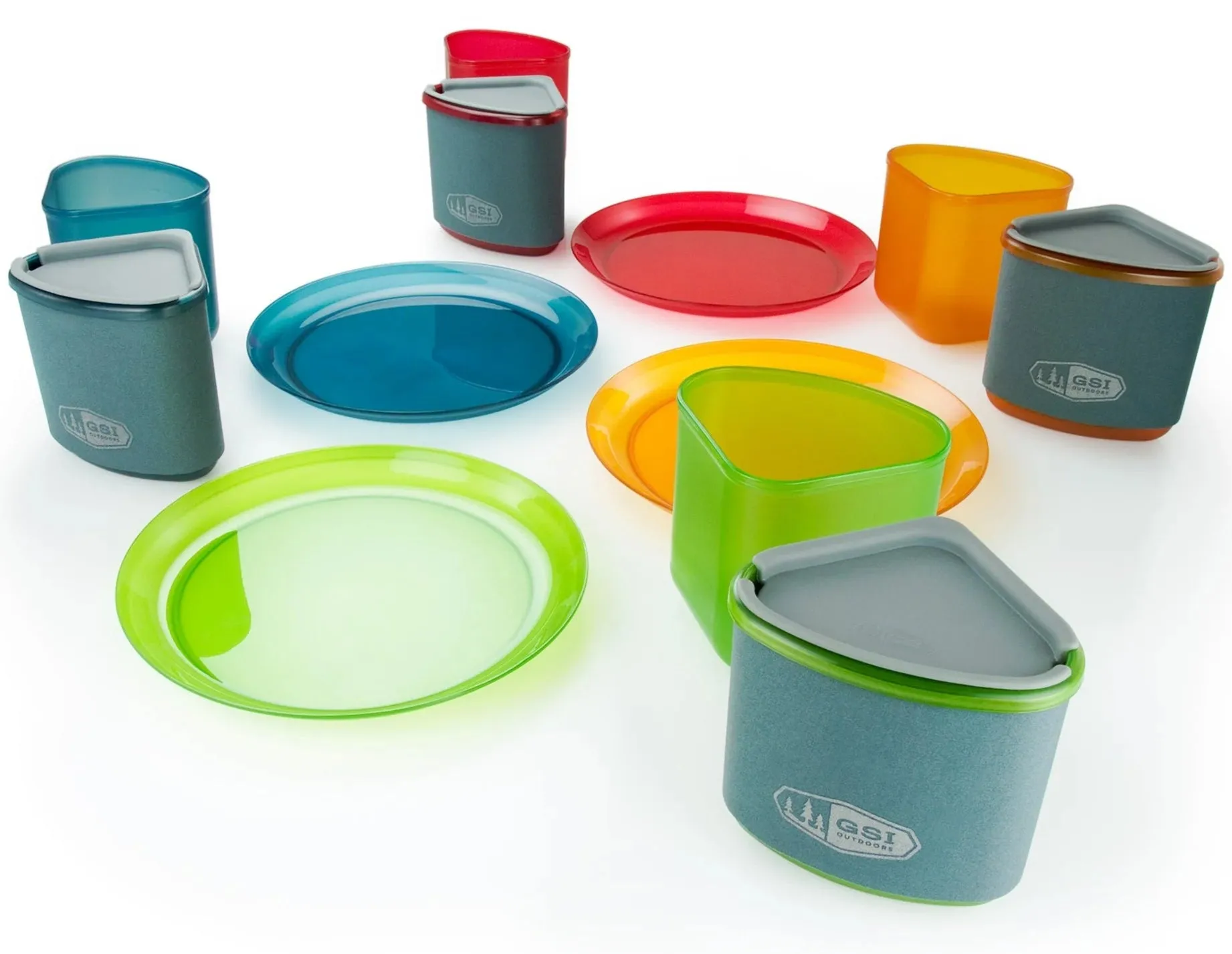 Infinity 4 Person Compact Tableset - Multicolor