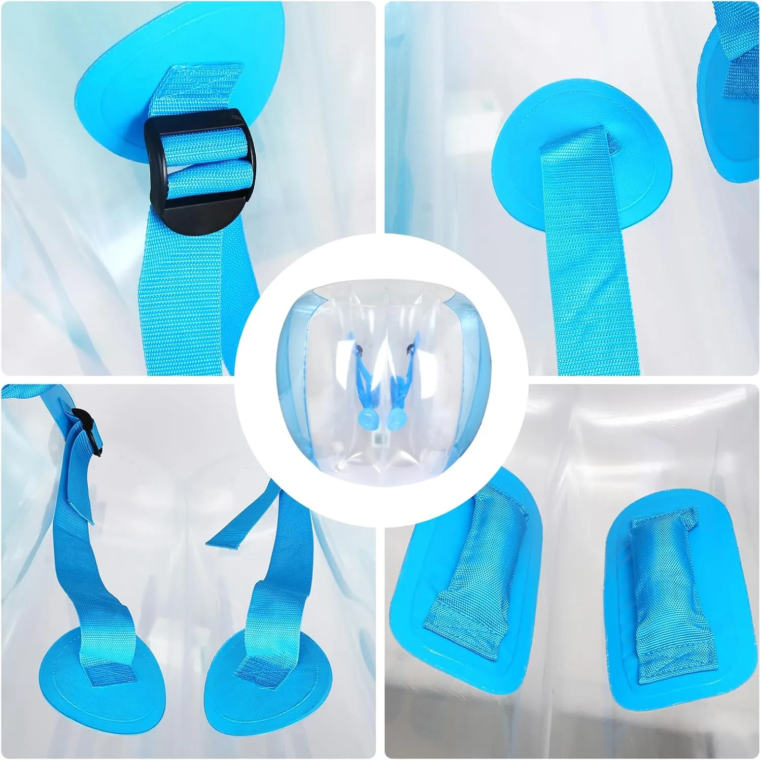 Inflatable Bumper Balls for Adults Bumper Bubble Soccer Balls for Adults Sumo Football Zorb Human Hamster Ball Body for Outdoor Team Gaming Play