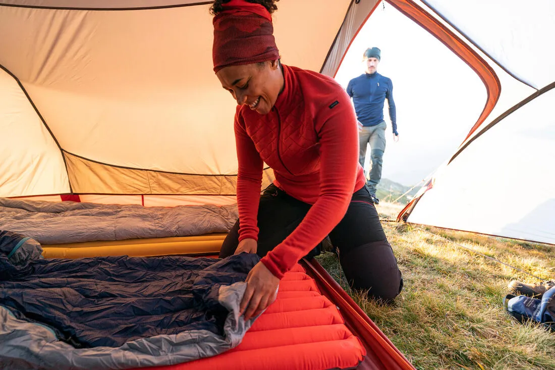 Inflatable Trekking Mattress Air Insulating L 1 person 180x52cm - MT500