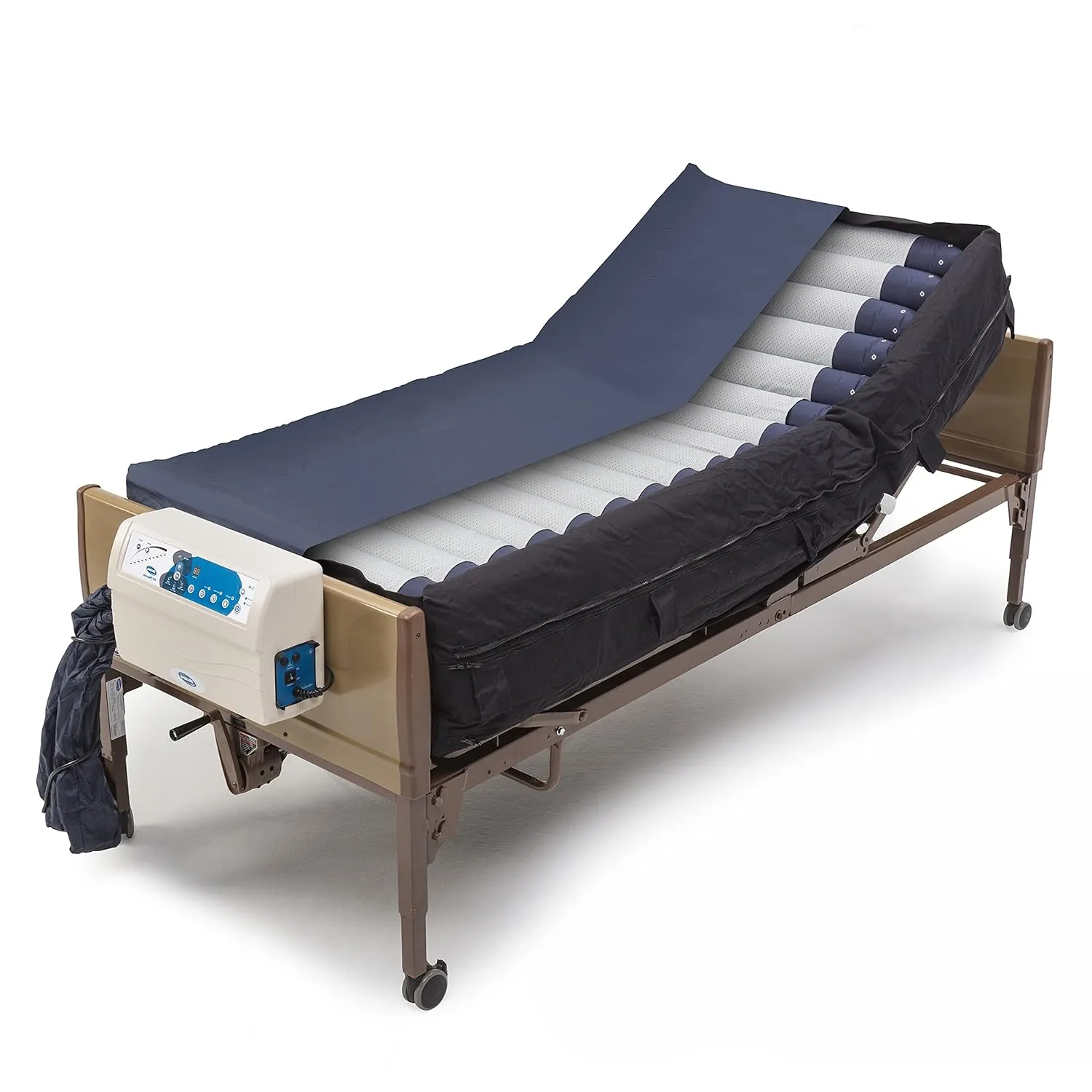 Invacare microAIR 42" Lateral Rotation Low Air Loss Mattress System, 1000 lb. Weight Capacity, MA900B42