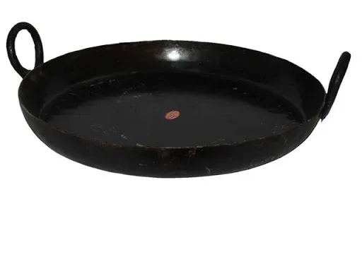 Iron Jalebi Kadhai Wok, 24" Round, Indian Commercial Cookware