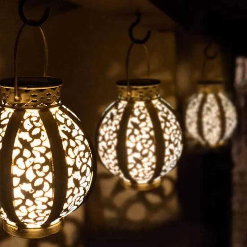 IronLuminae™ - Solar LED iron art Halloween lantern [Last day discount]