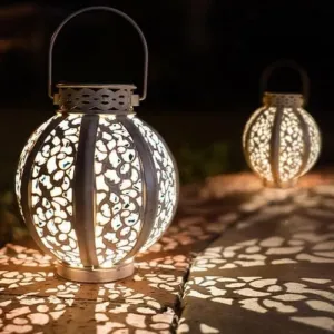 IronLuminae™ - Solar LED iron art Halloween lantern [Last day discount]