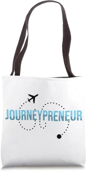 Journey Preneur Travel Agent Tote Bag