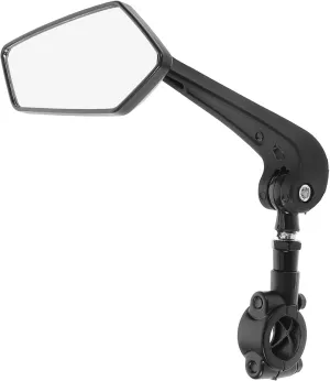 KESYOO 360° Rotating Bicycle Handlebar Mirror Electric Bike Rearview Mirror for Safety Easy Install