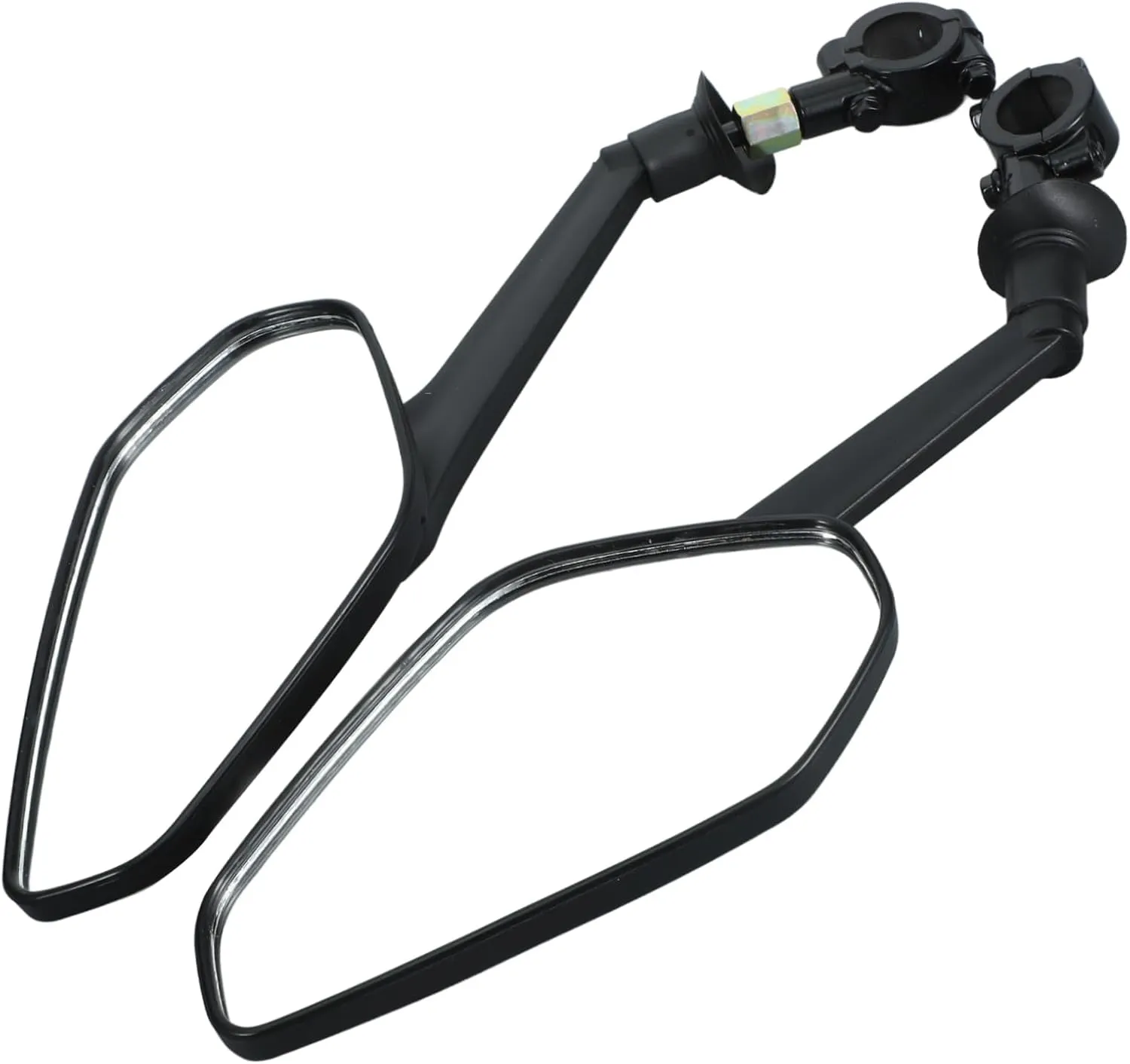 KICHOUSE 1 Set Bike Mirror Rearview Mirror for Road Bikes High Definition Convex Reflective for Enhanced Safety and Wider Bicycle Accessory for Outdoor Use
