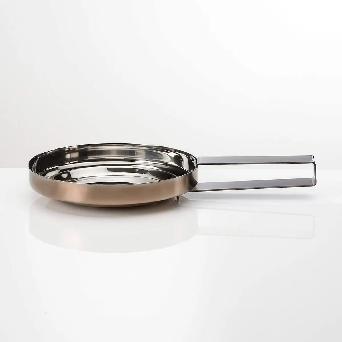 KnIndustrie Foodwear Pan/Plate diam. 20 cm. - 7.87 in. - bronze
