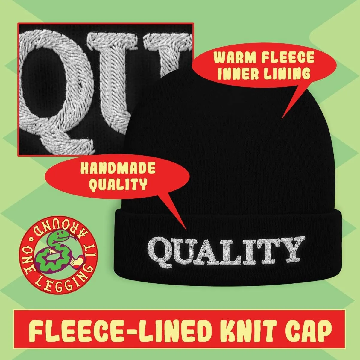 Knitting for Tricker - Soft Adult Beanie Cap