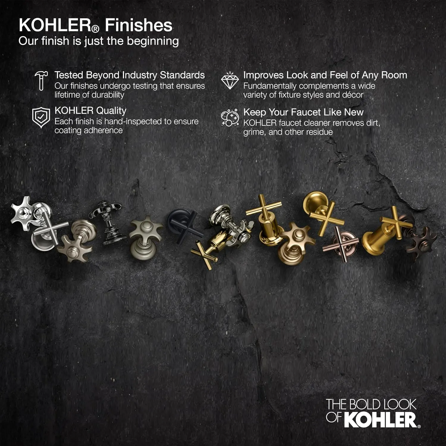KOHLER K-99259-BL Artifacts Kitchen Sink Faucet, 17.63 x 4.31 x 8.50 Inches, Matte Black