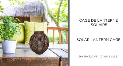 LAURENT TAYLOR - Solar Lantern Cage
