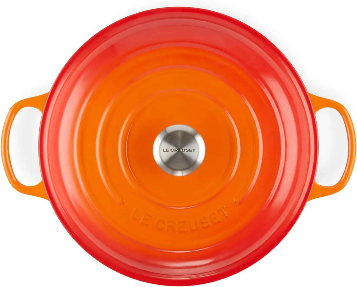 Le Creuset Enameled Cast Iron Signature Braiser, 3.5 qt., Flame