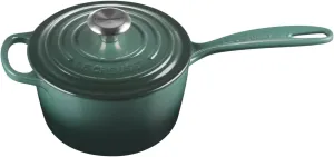 Le Creuset Enameled Cast Iron Signature Saucepan, 1.75 qt., Artichaut