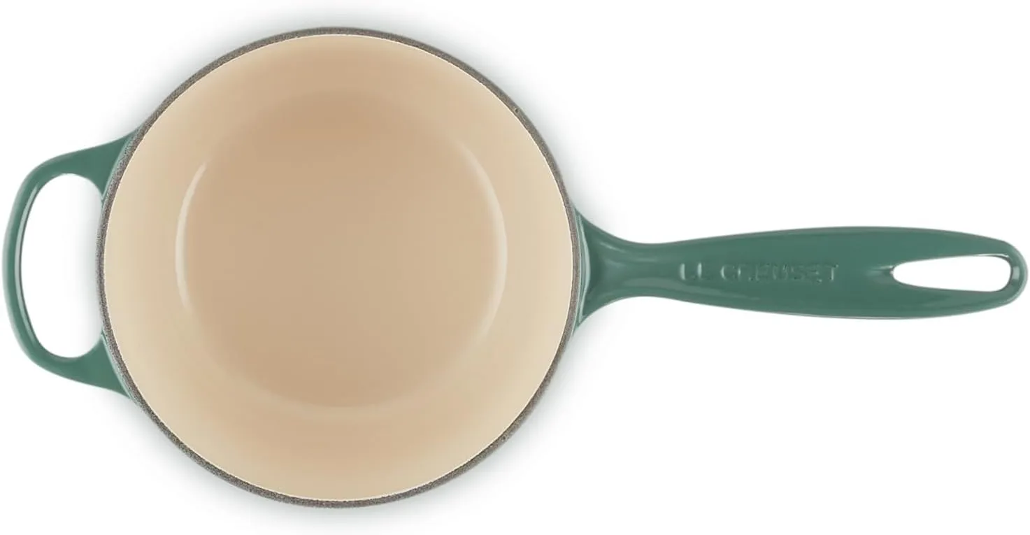 Le Creuset Enameled Cast Iron Signature Saucepan, 1.75 qt., Artichaut