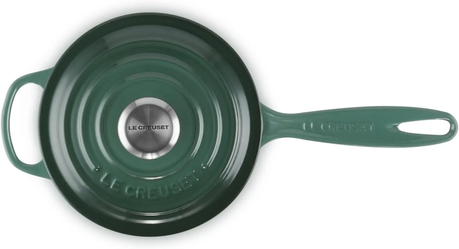 Le Creuset Enameled Cast Iron Signature Saucepan, 1.75 qt., Artichaut