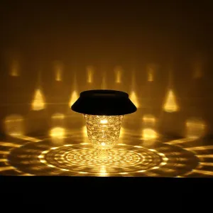 LED Waterproof Solar Lamp Outdoor Solar Garden Lantern Pathway Lights Landscape Light For Lawn Patio Yard Walkway Decoration