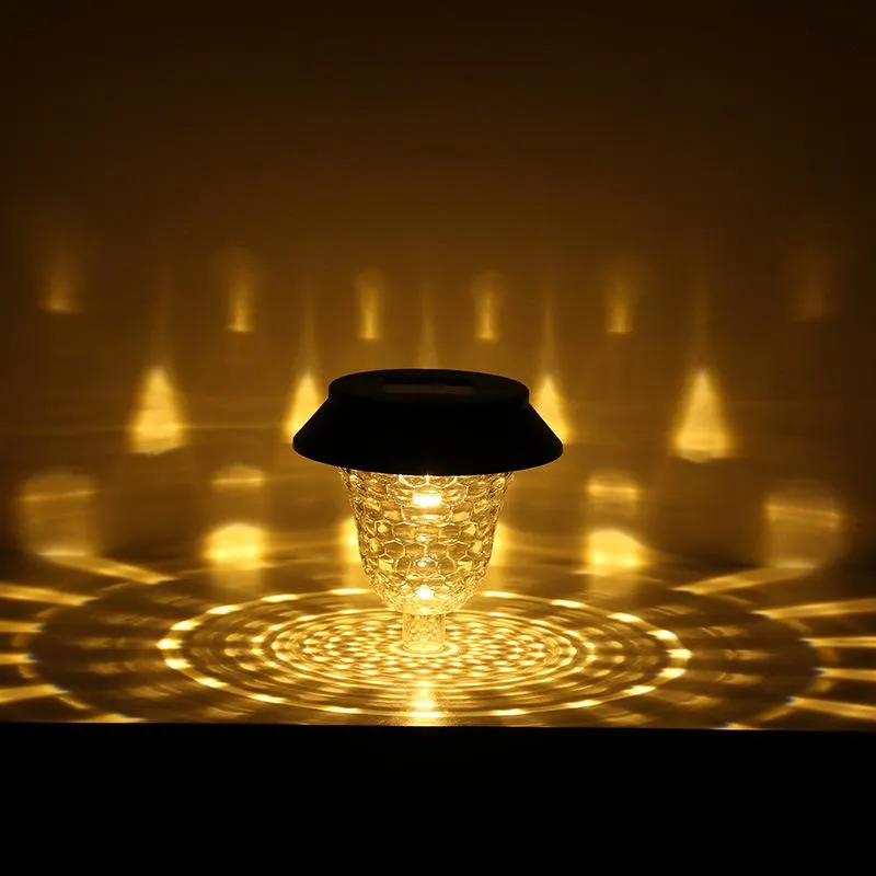 LED Waterproof Solar Lamp Outdoor Solar Garden Lantern Pathway Lights Landscape Light For Lawn Patio Yard Walkway Decoration