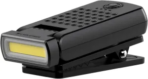 Ledlenser W1R Work Rechargeable Hands-Free Clip Flashlight, 220 Lumens, Compact