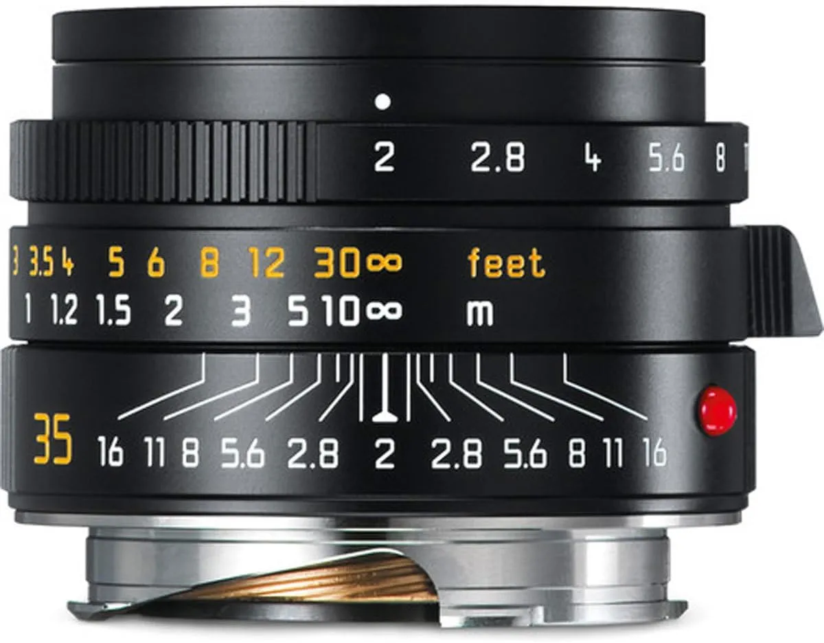 Leica M 35mm f/2 Summicron Aspherical - Black