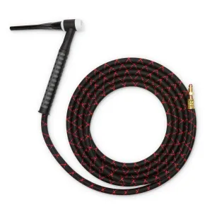 Lincoln Electric Caliber 17 Series TIG Torch | for Air-Cooled TIG Welding | Rigid Torch Head | 12.5 FT, 1 Piece Cable | K4841-17-1