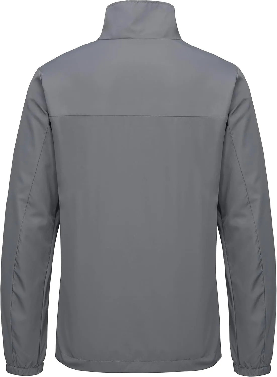 Little Donkey Andy Men’s Lightweight Breathable Windbreaker Golf Jacket UPF50  Windproof Outdoor Running Coat