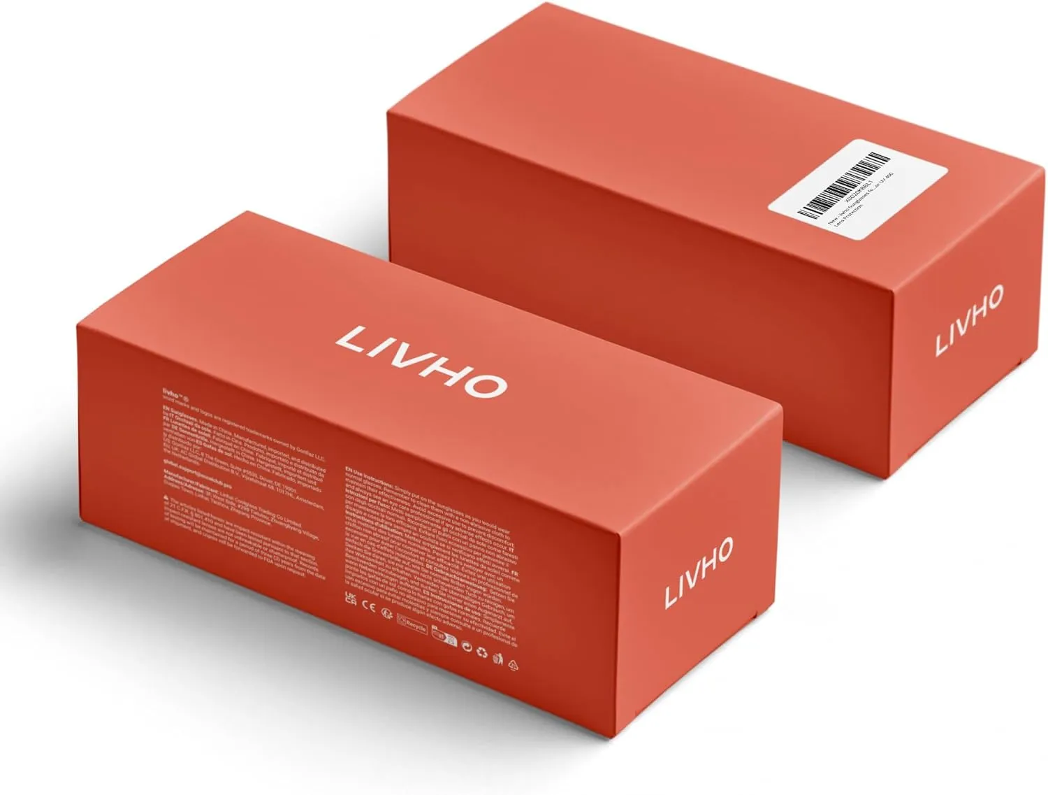 livho Sunglasses for Men Women Aviator Polarized Metal Mirror UV 400 Lens Protection