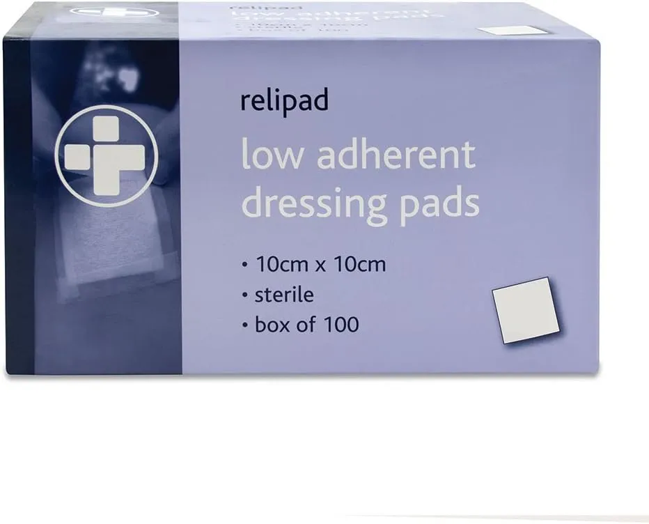 Low Adherent Pad Dressing - 10 x 10cm (Pack of 5)