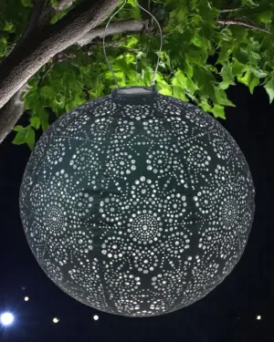 Lumiz Outdoor LED Solar Lantern - ROUND 40cm