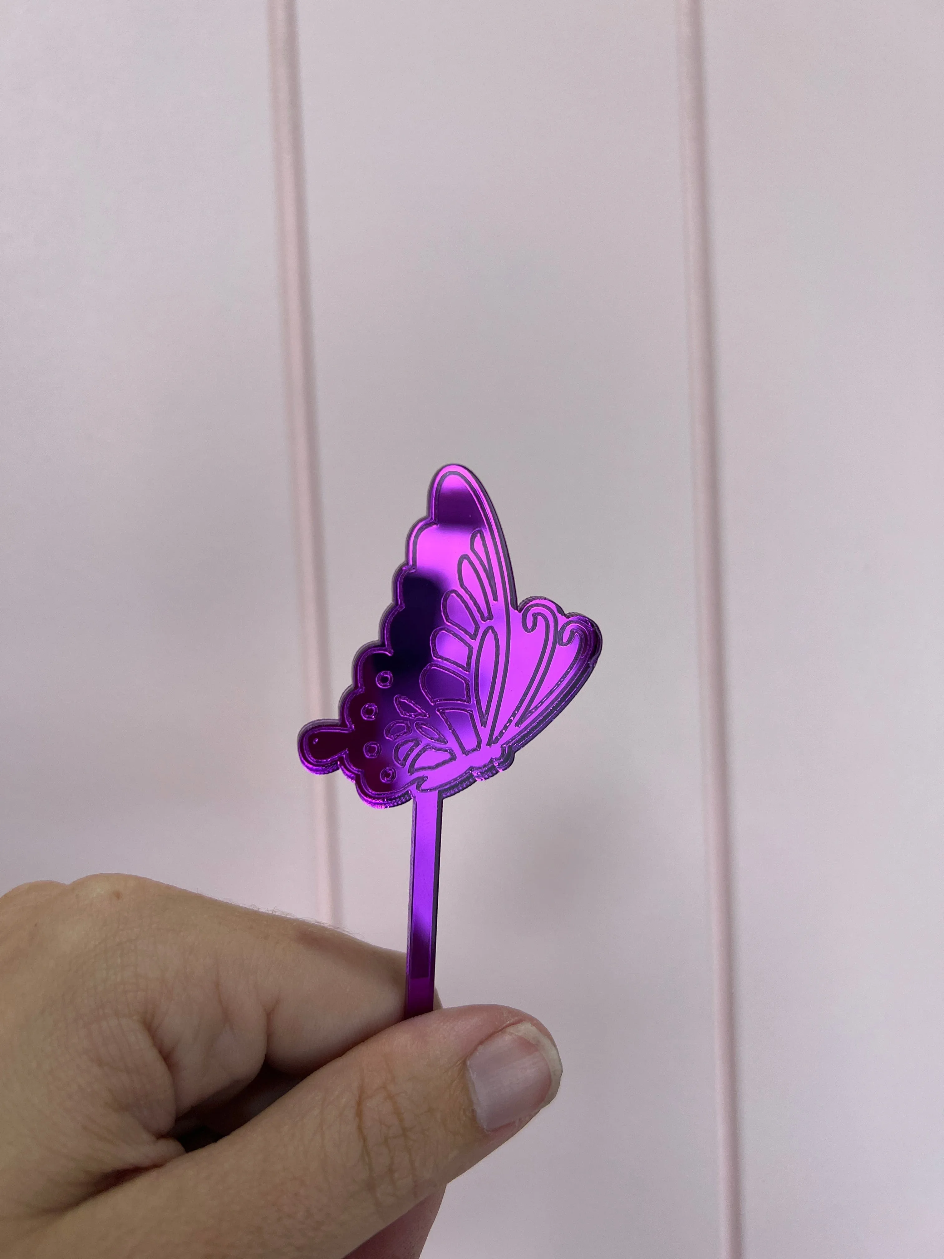 Lux Butterfly Cupcake Toppers