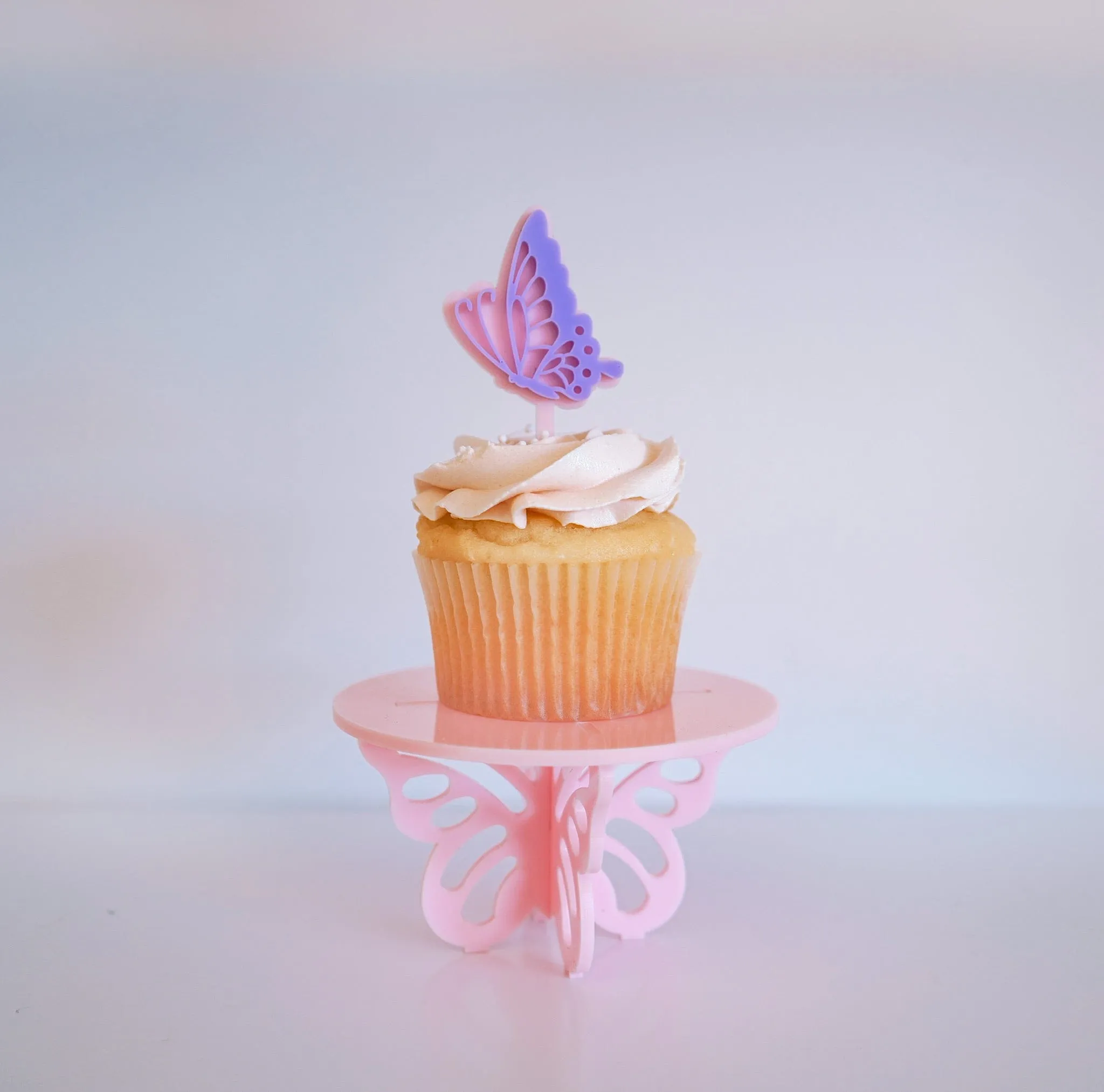 Lux Butterfly Cupcake Toppers
