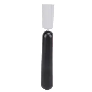 Makeup Brush Cleaner, Makeup Brush Cleaner Machine with Innovative Design 2 AAA Electric Makeup Brush Cleaner for Home Commercial (Black)