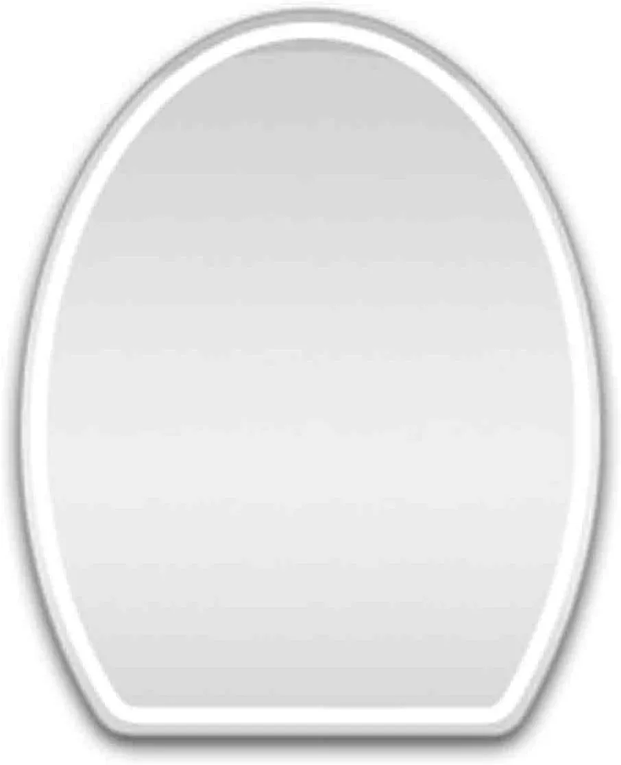 Makeup Mirror Desktop Smart Vanity Mirror Wall-Mounted Master Bedroom Vanity Mirror with Light