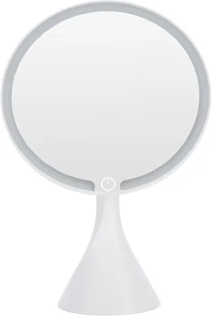 Makeup Mirror, Lighted Makeup Mirror Vanity Mirror with Lights with 3 Color Temperatures Dimmable LED Cosmetic Vanity Mirror for Dorm Bedroom Bathroom Travel White Large Size