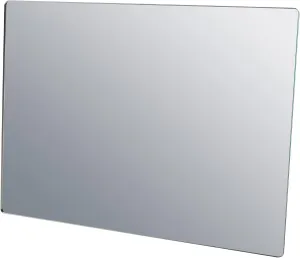 Marketing Holders 5 Pack Acrylic Mirror Sheet 8.5" x 11" Reflective Frameless Lucite Tile Lightweight Portable Display with Rounded Corners for Makeup Application and Hair Styling