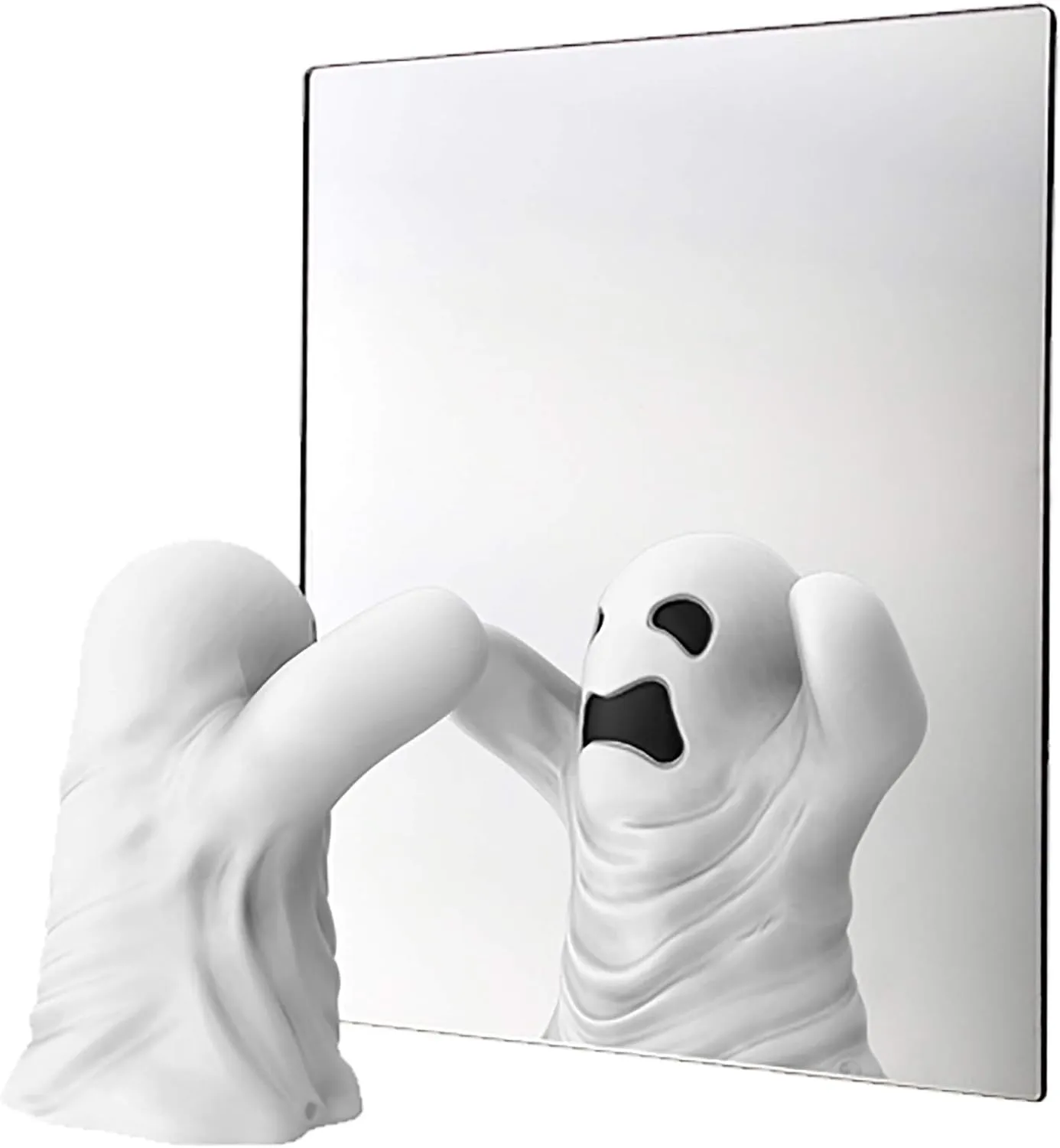 Marketing Holders 5 Pack Acrylic Mirror Sheet 8.5" x 11" Reflective Frameless Lucite Tile Lightweight Portable Display with Rounded Corners for Makeup Application and Hair Styling