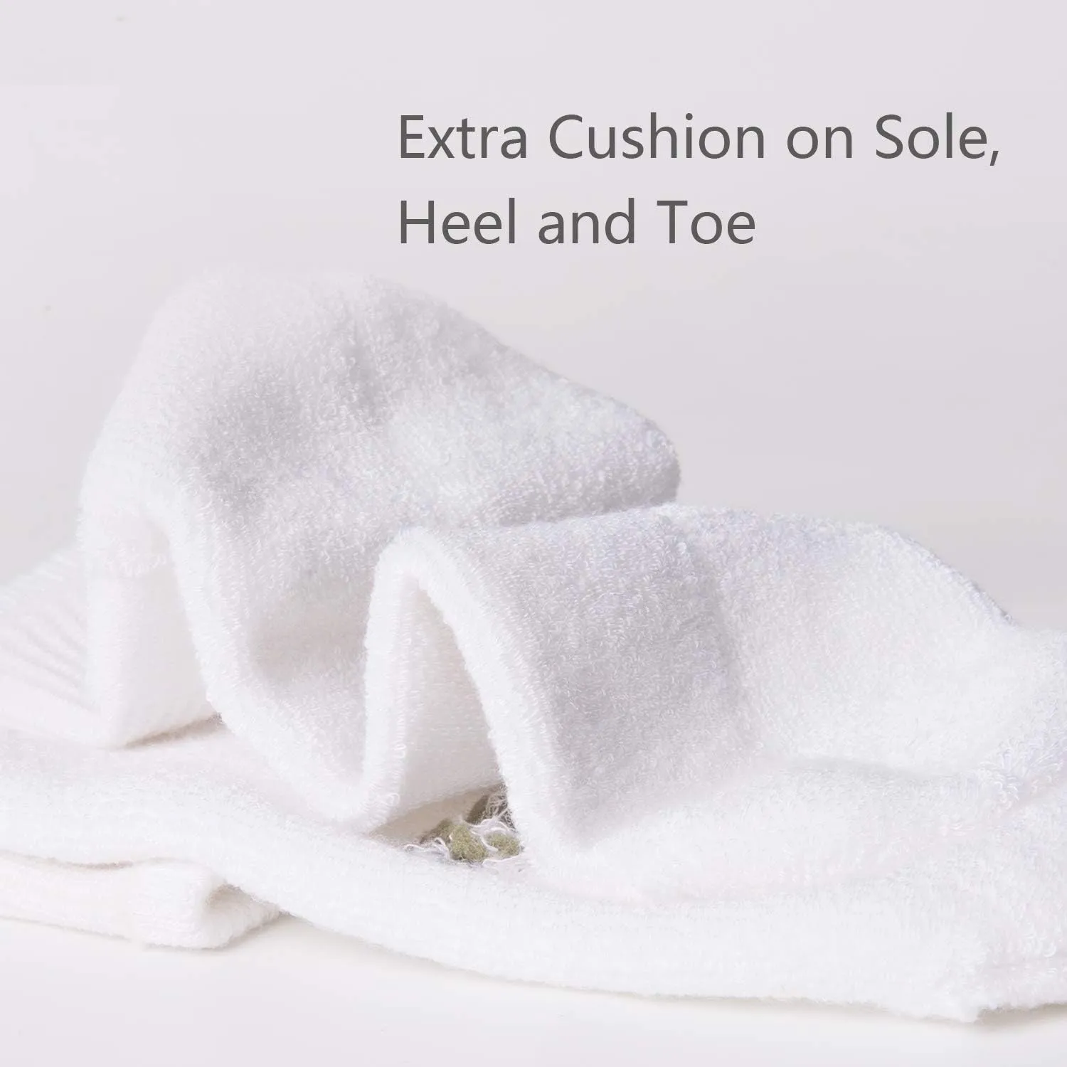  MD 6 Pairs Ankle Socks for Women and Men, Bamboo Viscose Smell Control Cushioned Sole Casual Athletic Socks