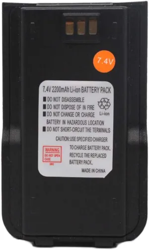MD380 2200mAh Li-ion Battery Pack Compatible for TYT Tytera DMR MD-380 MD-380GPS MD-380V MD-380U MD-446 Retevis RT3 Digital Two Way Radio Walkie Talkie Ham Transceiver